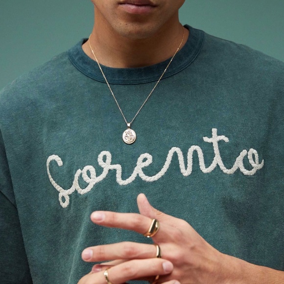 ASOS NEW - Boxy Oversized T-Shirt w/embroidered print - Picture 2 of 3